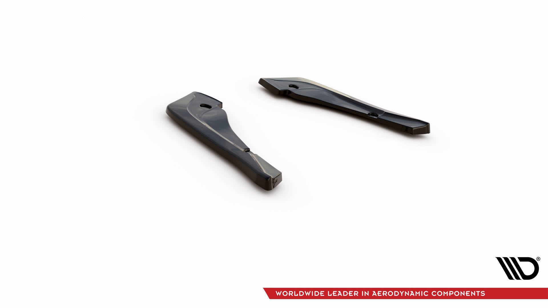 Maxton Design Heck Ansatz Flaps Diffusor V.1 passend für Toyota Supra Mk5 schwarz Hochglanz