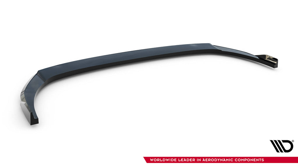 Maxton Design Street+ Spoilerlippe Front Ansatz V.1 passend für Hyundai Elantra N Mk7 schwarz Hochglanz