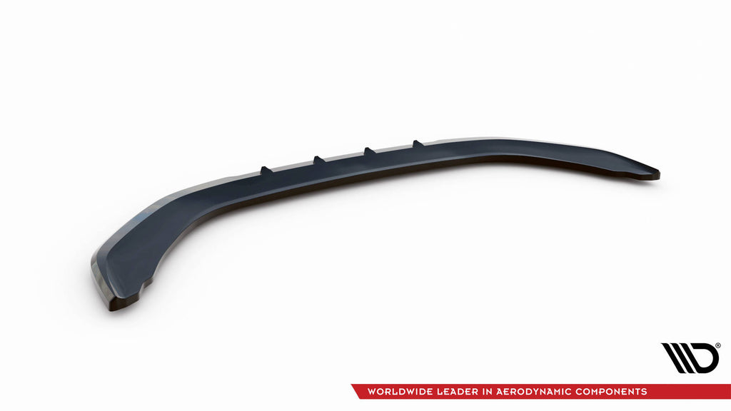 Maxton Design Street+ Spoilerlippe Front Ansatz V.1 passend für Mini Cooper S John Cooper Works F56 Facelift schwarz Hochglanz