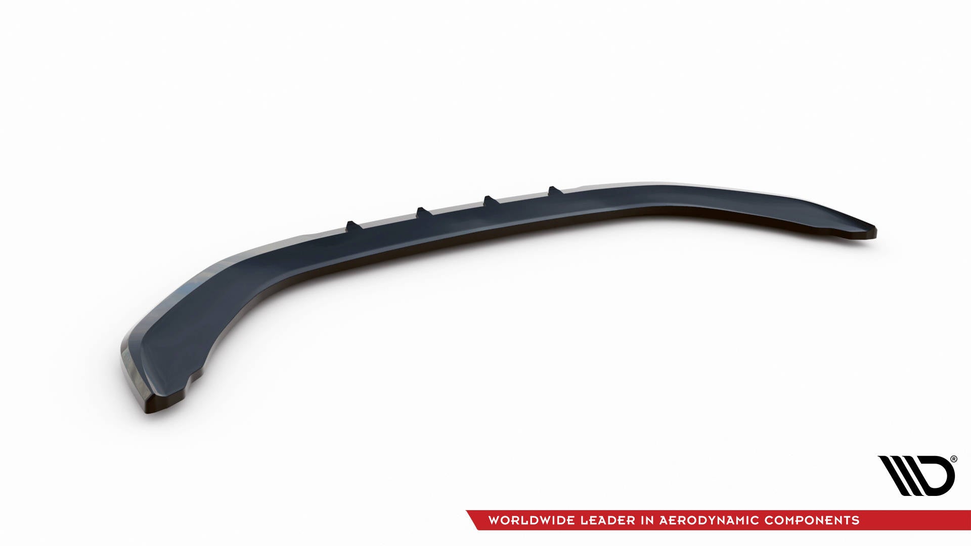 Maxton Design Street+ Spoilerlippe Front Ansatz V.1 passend für Mini Cooper S John Cooper Works F56 Facelift schwarz Hochglanz