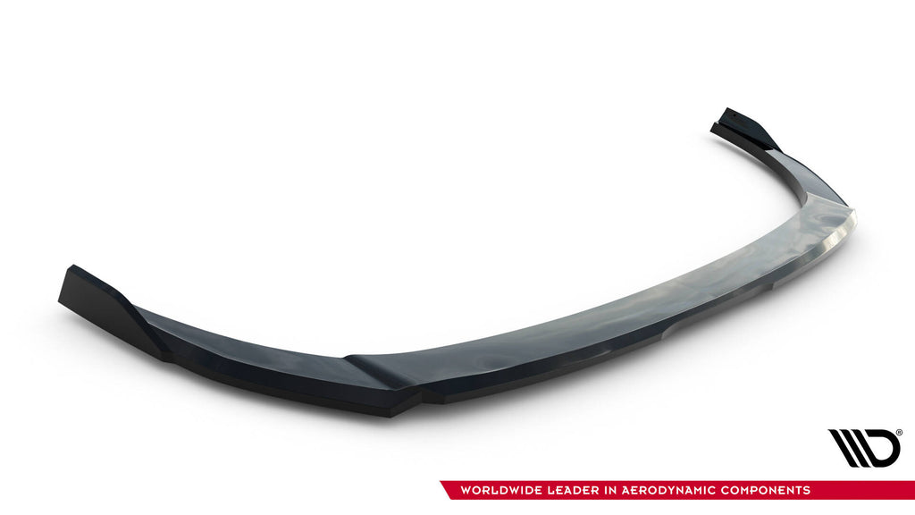 Maxton Design Street+ Spoilerlippe Front Ansatz V.1 passend für Hyundai Elantra N Mk7 schwarz Hochglanz