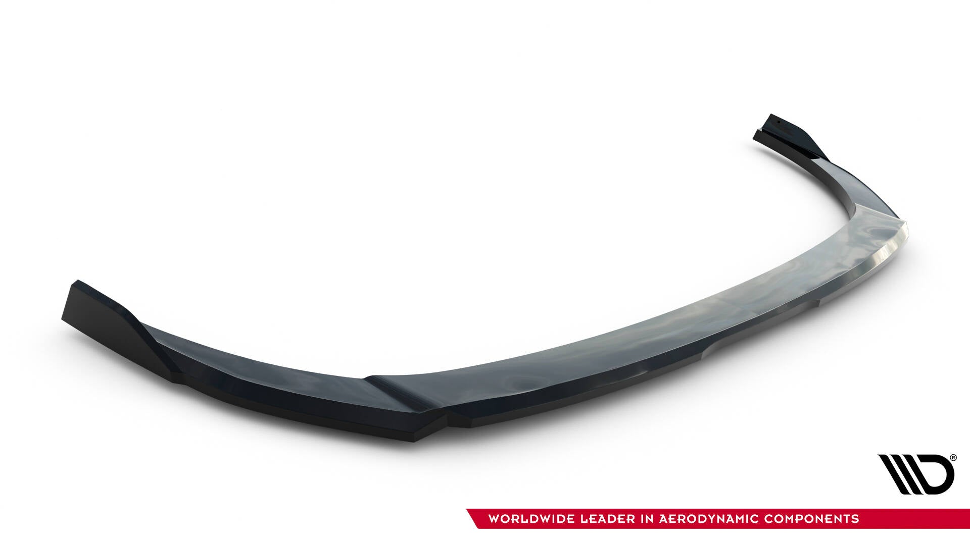 Maxton Design Street+ Spoilerlippe Front Ansatz V.1 passend für Hyundai Elantra N Mk7 schwarz Hochglanz