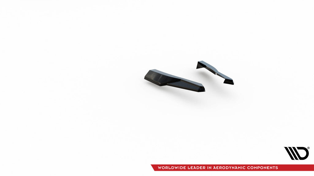 Maxton Design Prepreg Carbon Fiber Heck Ansatz Flaps Diffusor passend für Audi RSQ8 Mk1