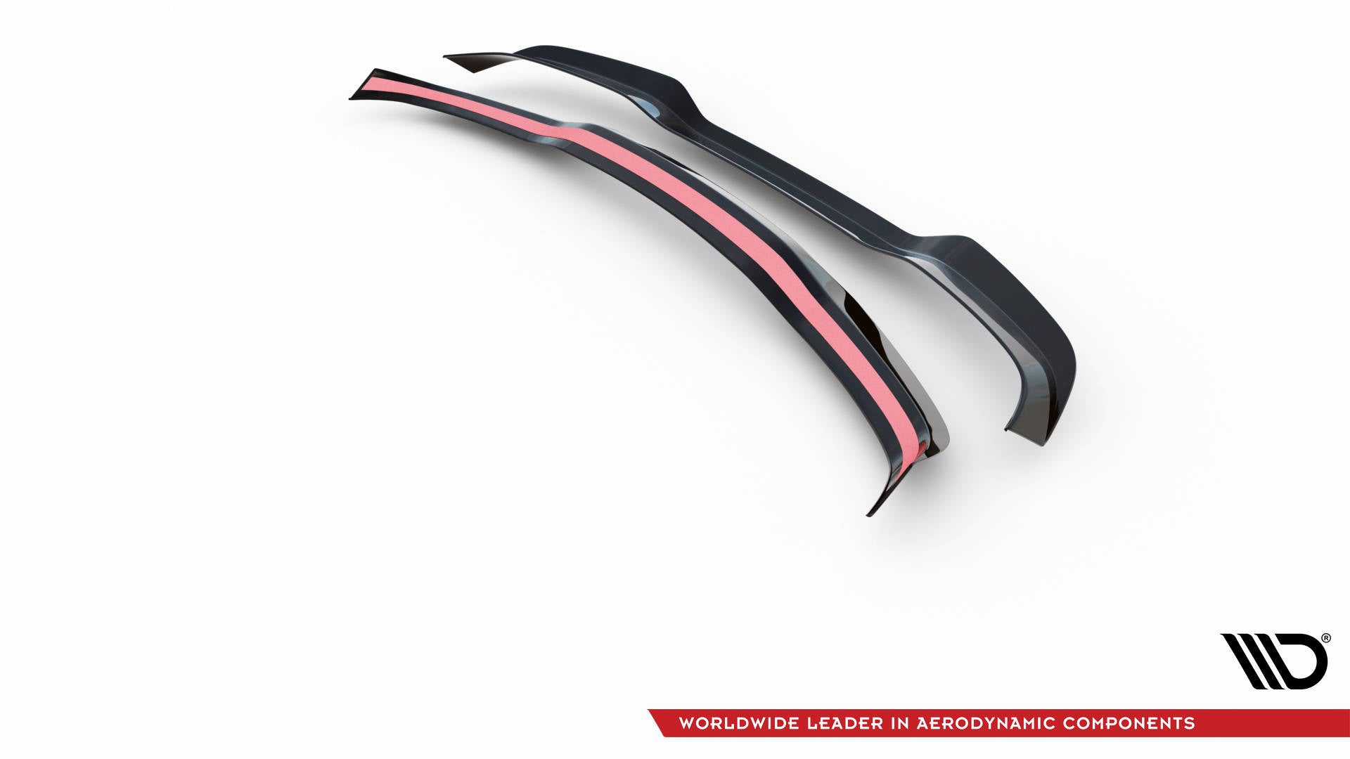 Maxton Design Spoiler CAP passend für Porsche Cayenne Turbo / Standard Mk2 schwarz Hochglanz