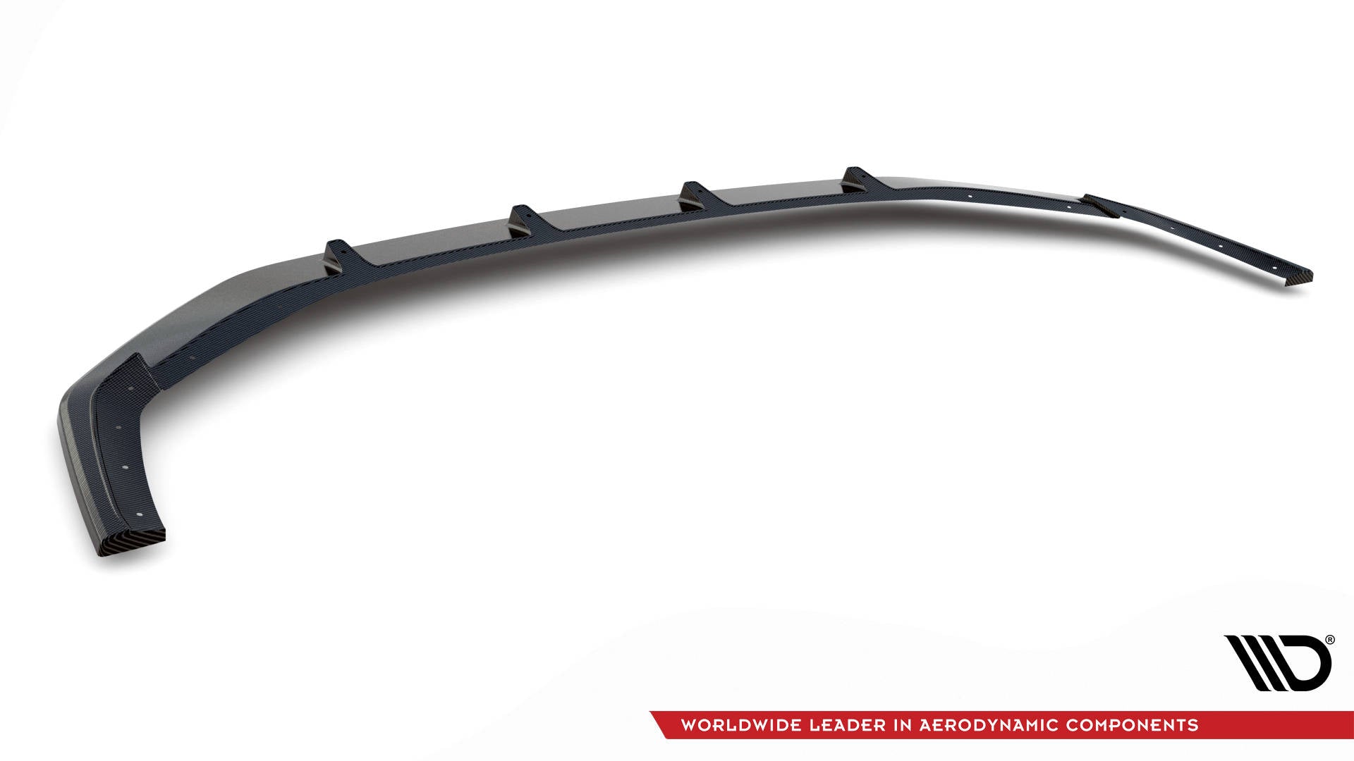 Maxton Design Prepreg Carbon Fiber Street+ Spoilerlippe Front Ansatz passend für Audi RS7 C8