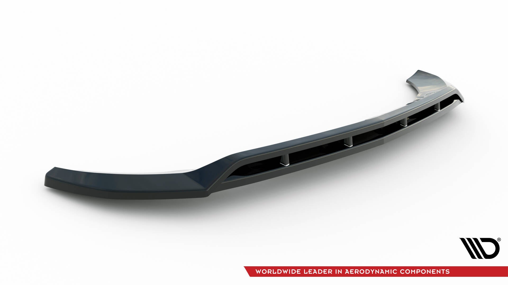 Maxton Design Street+ Spoilerlippe Front Ansatz passend für Mercedes-Benz GLC Coupe AMG-Line /43 AMG C253 schwarz Hochglanz