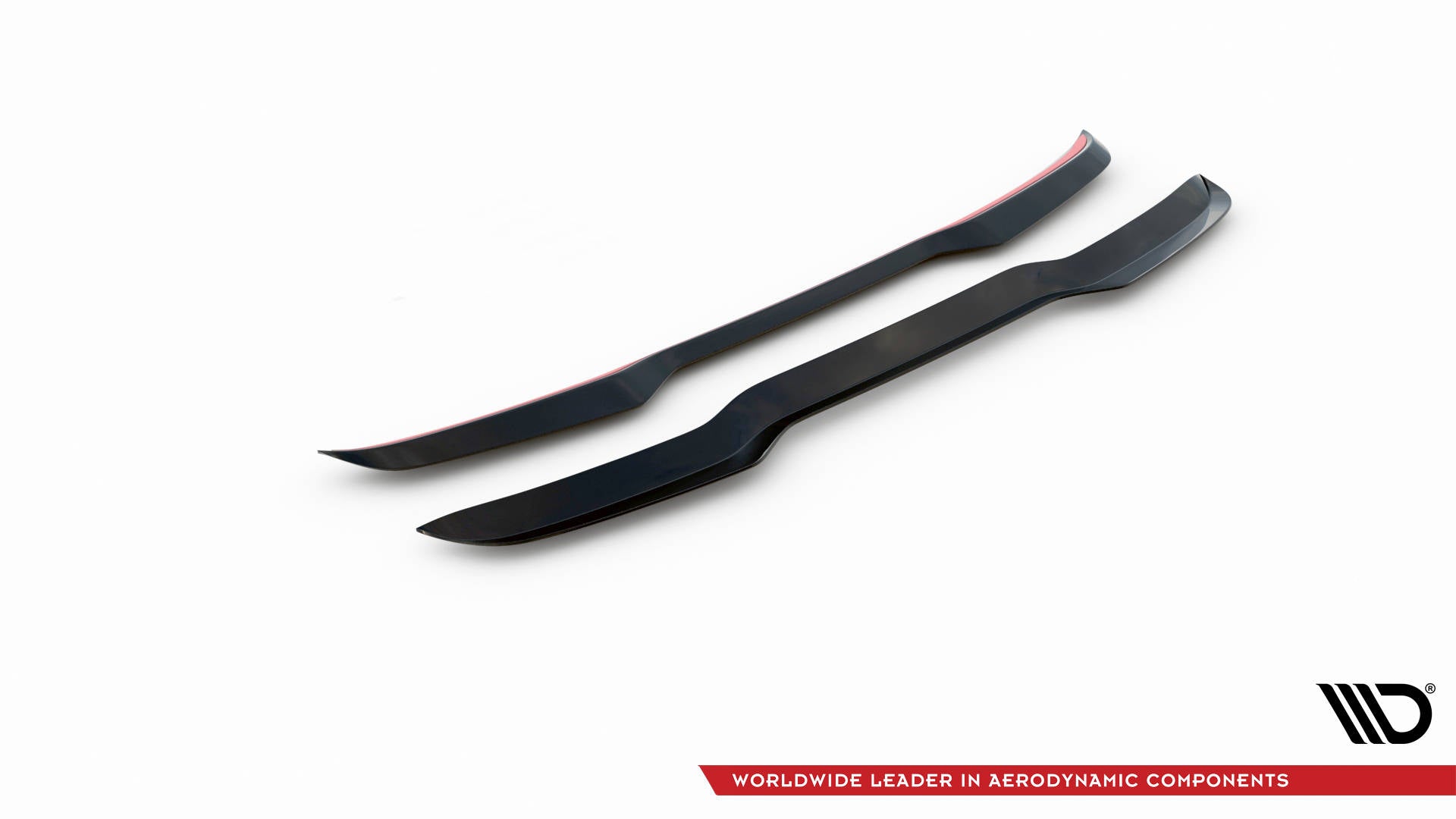Maxton Design Spoiler CAP passend für Audi S3 / A3 S-Line Sportback 8V schwarz Hochglanz