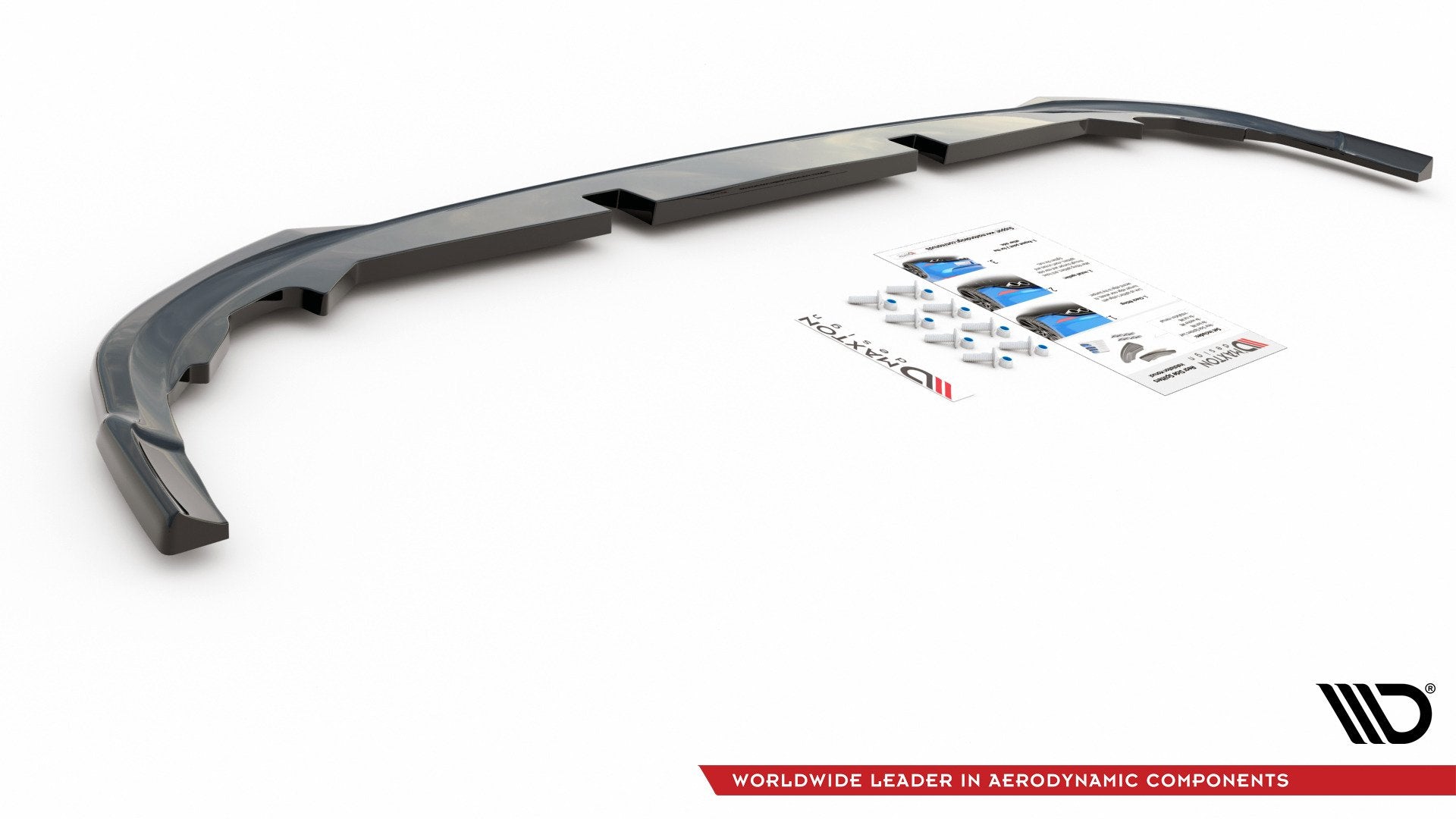 Maxton Design Heckansatz VW Golf Hatchback Mk8 schwarz Hochglanz für Volkswagen Golf Mk8