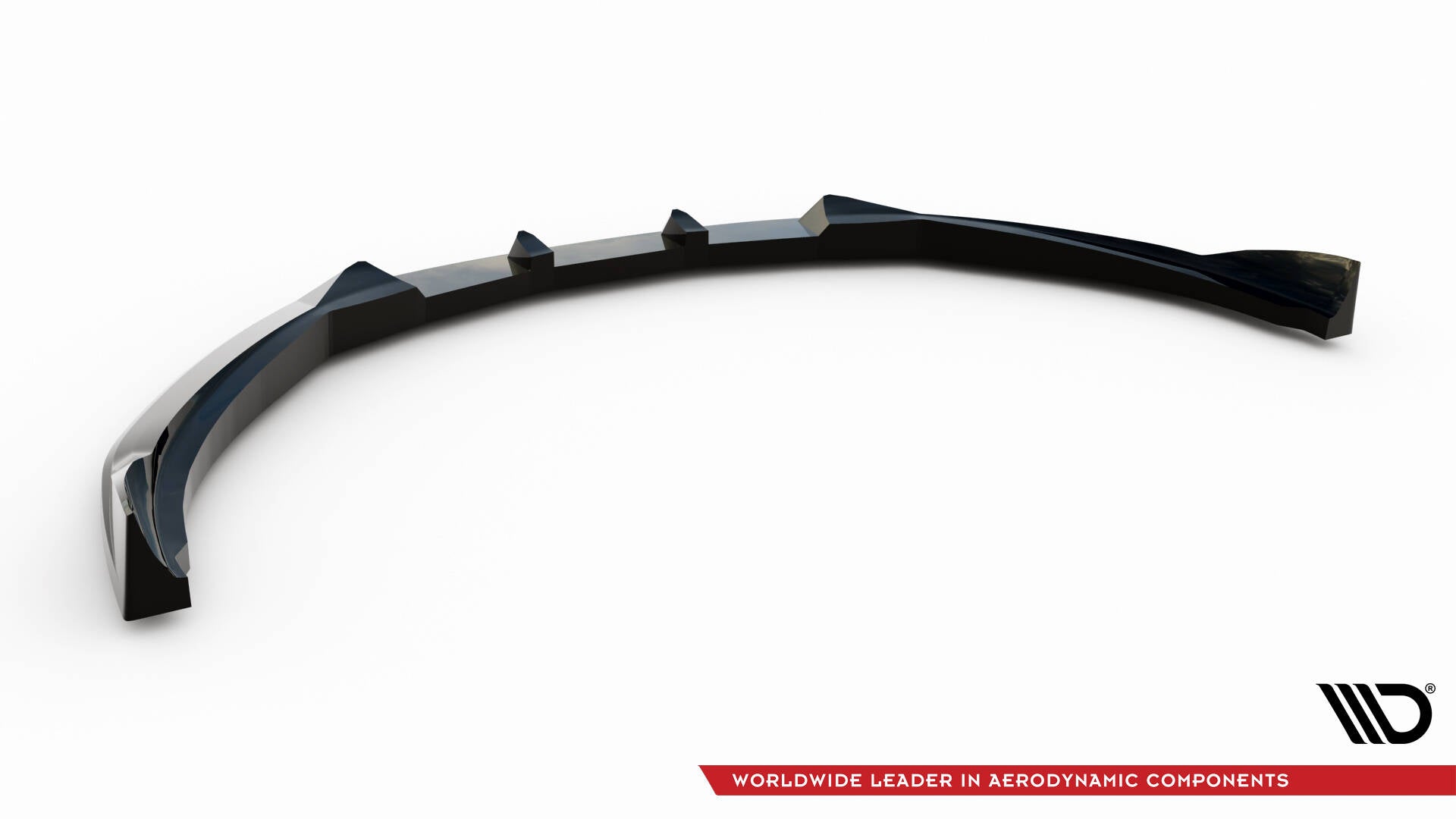 Maxton Design Street+ Spoilerlippe Front Ansatz passend für Volvo S80 Mk2 schwarz Hochglanz