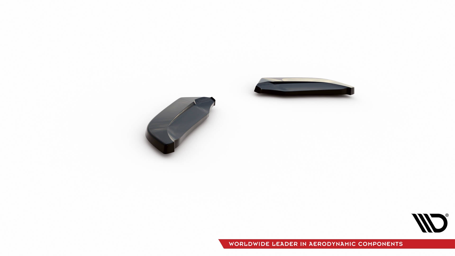 Maxton Design Heck Ansatz Flaps Diffusor passend für VW Scirocco Mk3 schwarz Hochglanz