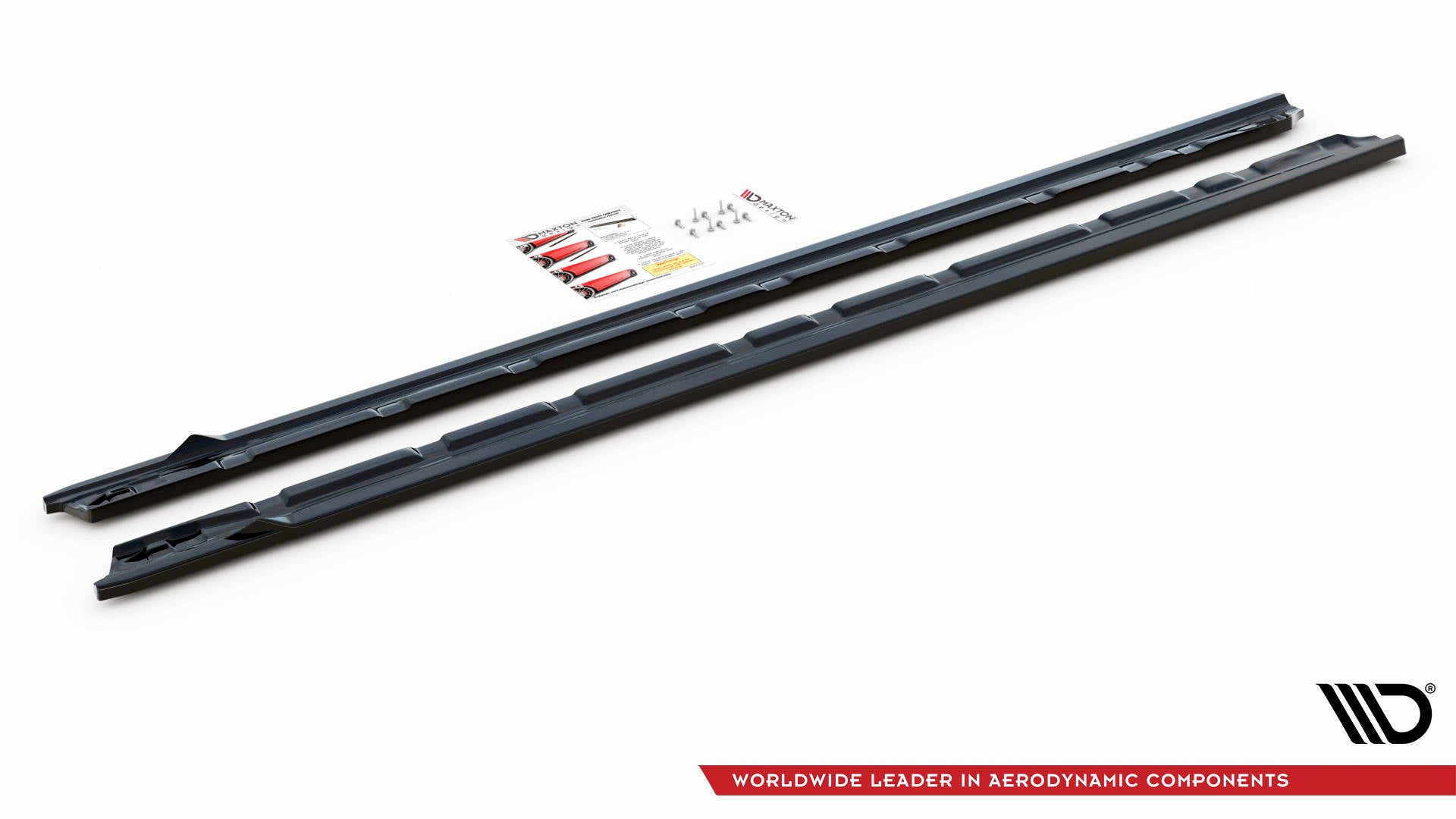 Maxton Design Street+ Seitenschweller Leisten passend für Opel Insignia Mk2 schwarz Hochglanz
