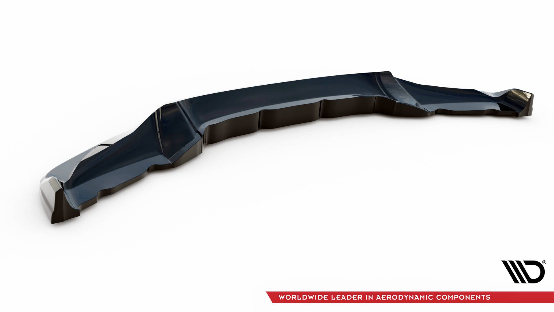 Maxton Design Street+ Spoilerlippe Front Ansatz V.3 passend für BMW X6 M-Paket F16 schwarz Hochglanz