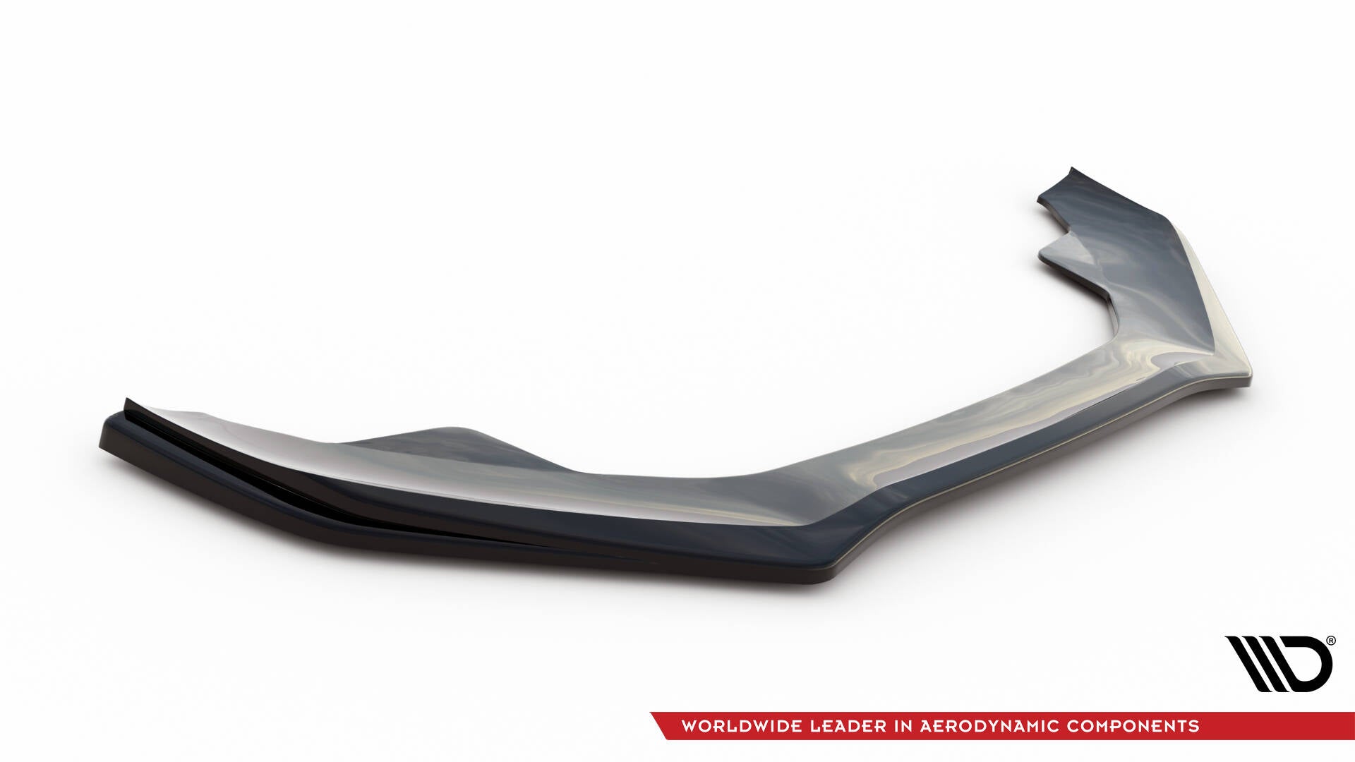 Maxton Design Street+ Spoilerlippe Front Ansatz V.4 passend für Audi A4 S-Line / S4 B8 Facelift schwarz Hochglanz