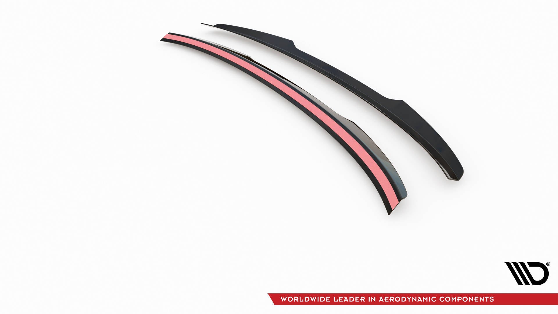 Maxton Design Spoiler CAP V.1 passend für Audi S4 / A4 Standard / S-Line / Competition Limousine B9 / B9 Facelift schwarz Hochglanz