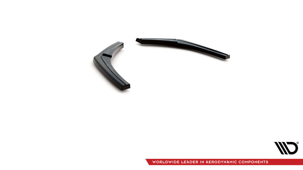 Maxton Design Heck Ansatz Flaps Diffusor für BMW 1er F20/F21 M-Power Facelift Carbon Look