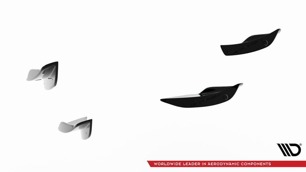 Maxton Design Stoßstangen Flaps Wings vorne Canards passend für VW Jetta GLI Mk7