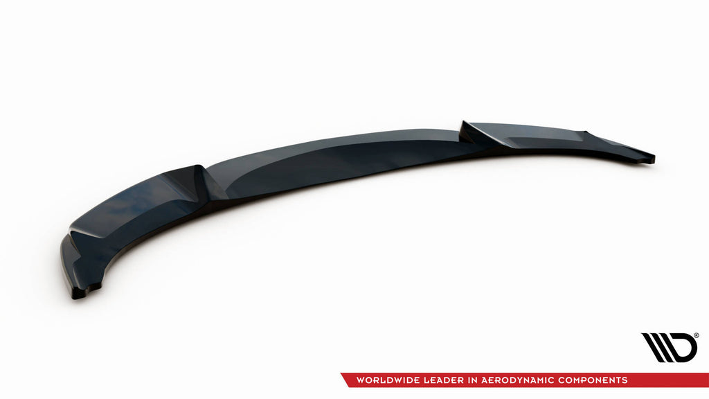 Maxton Design Street+ Spoilerlippe Front Ansatz V.3 passend für BMW 5er F10/F11 M-Paket schwarz Hochglanz