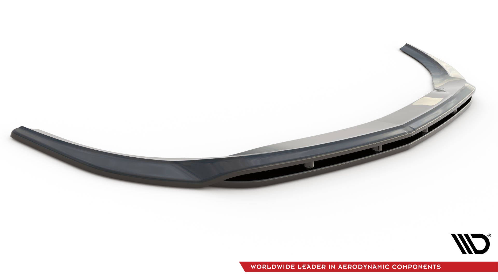 Maxton Design Street+ Spoilerlippe Front Ansatz V.4 passend für Mercedes-Benz V-Klasse W447 schwarz Hochglanz
