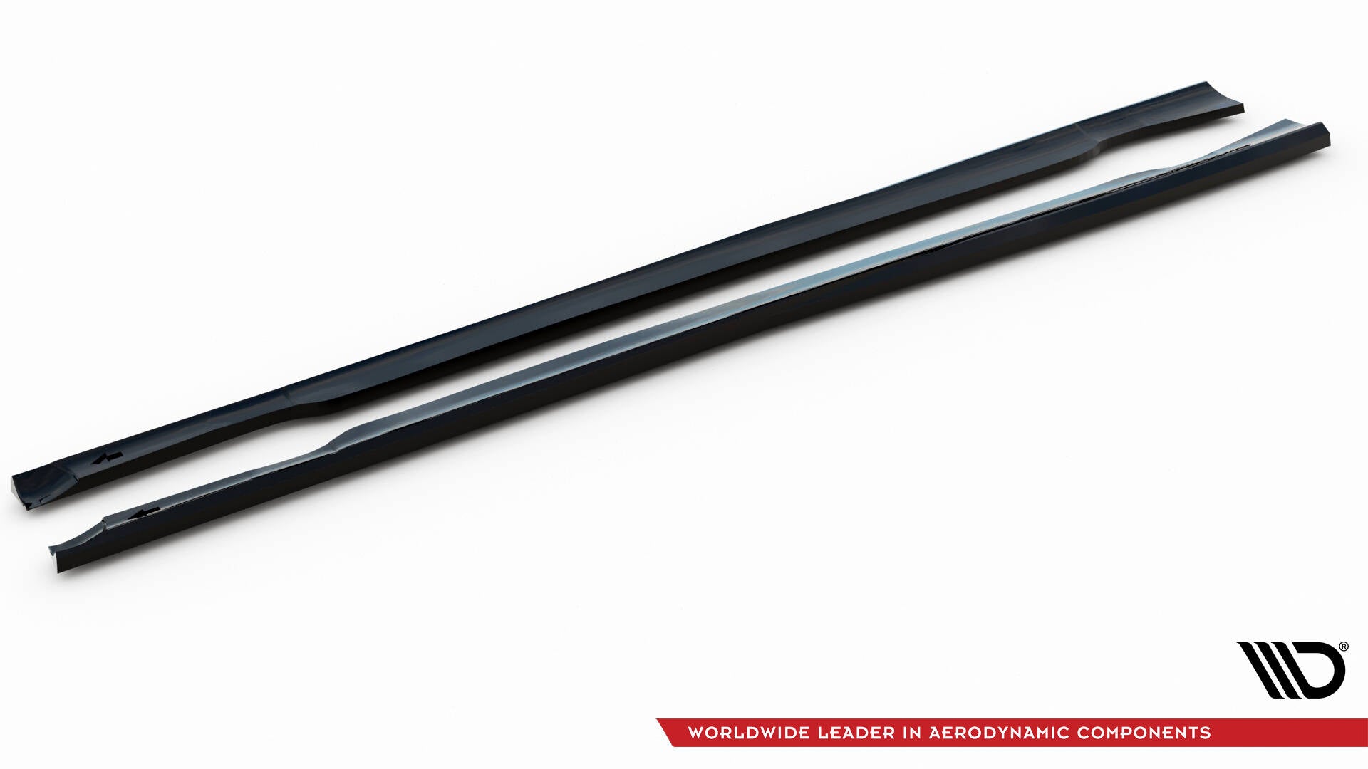 Maxton Design Street+ Seitenschweller Leisten passend für Ford Mondeo ST-Line Limousine Mk4 Facelift schwarz Hochglanz