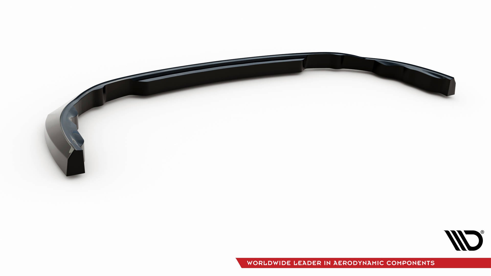 Maxton Design Street+ Spoilerlippe Front Ansatz passend für Renault Megane GT Line Grandtour Mk3 Facelift schwarz Hochglanz