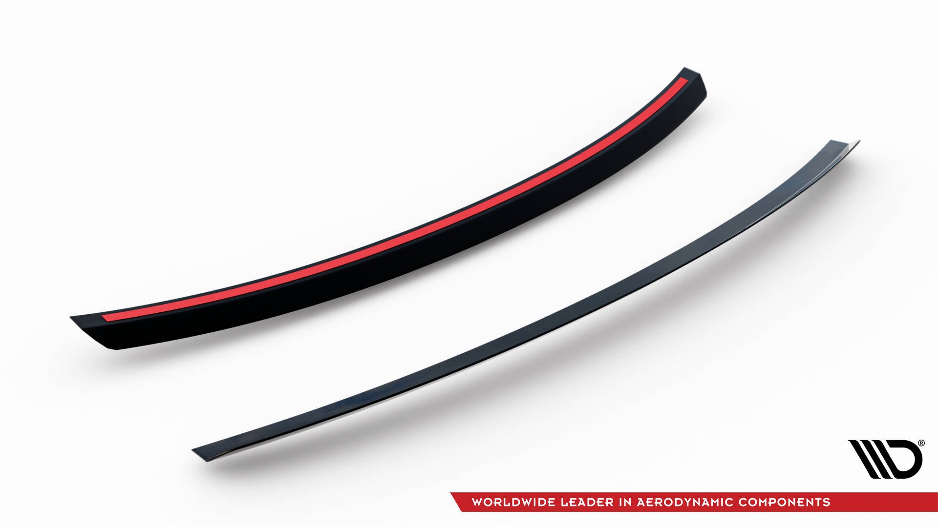 Maxton Design Spoiler CAP passend für Ford Mustang / Mustang GT Mk6 schwarz Hochglanz