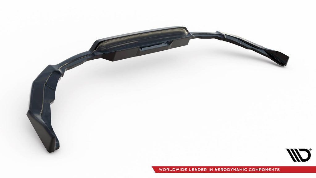 Maxton Design Street+ Mittlerer Diffusor RACE passend für Toyota Corolla Hatchback Mk12 schwarz Hochglanz