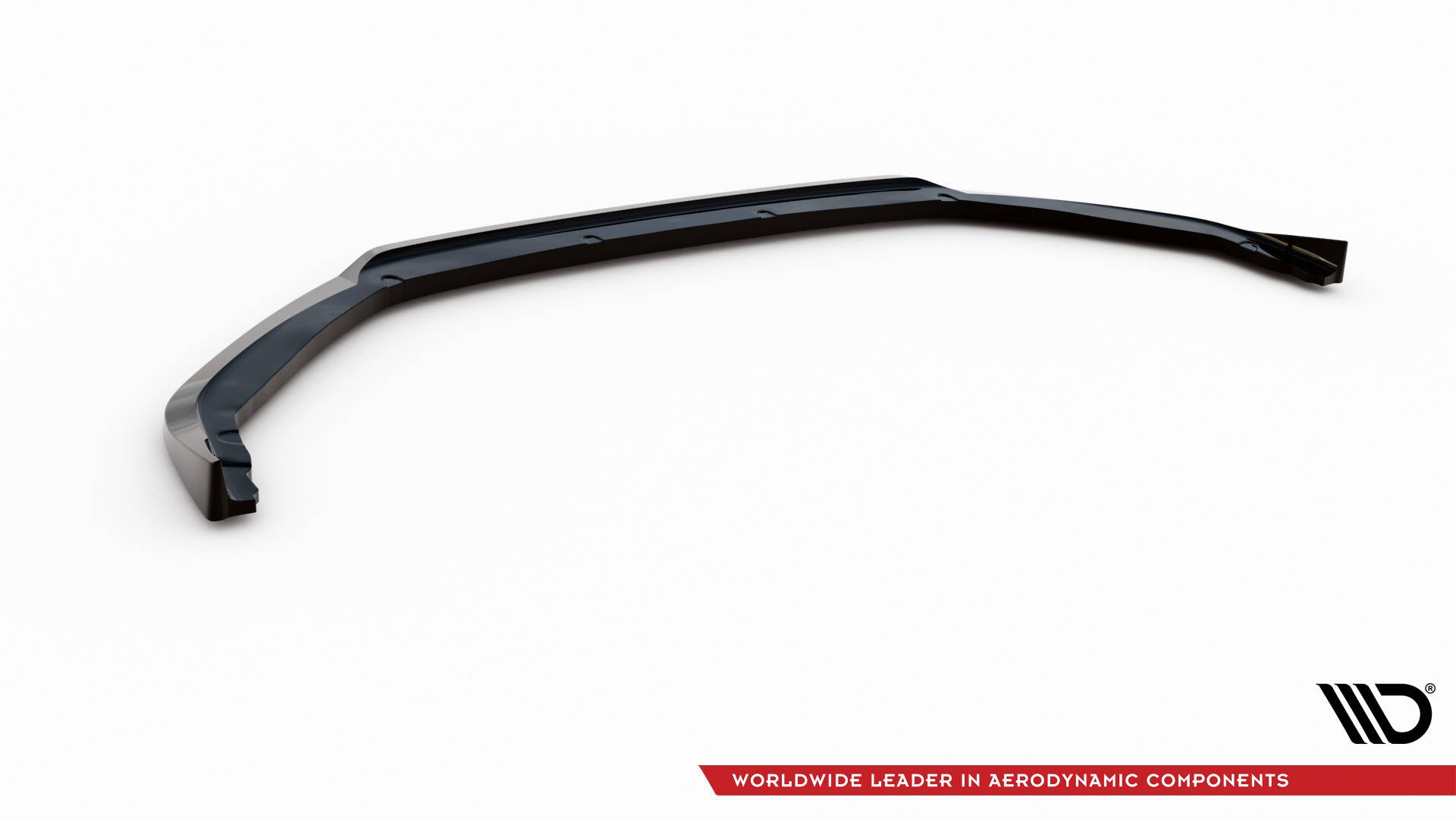 Maxton Design Street+ Spoilerlippe Front Ansatz V.2 passend für Peugeot 208 GT Mk2 schwarz Hochglanz
