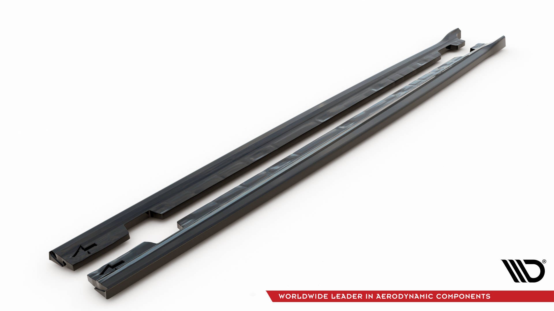 Maxton Design Street+ Seitenschweller Leisten passend für Citroen Berlingo Mk3 schwarz Hochglanz