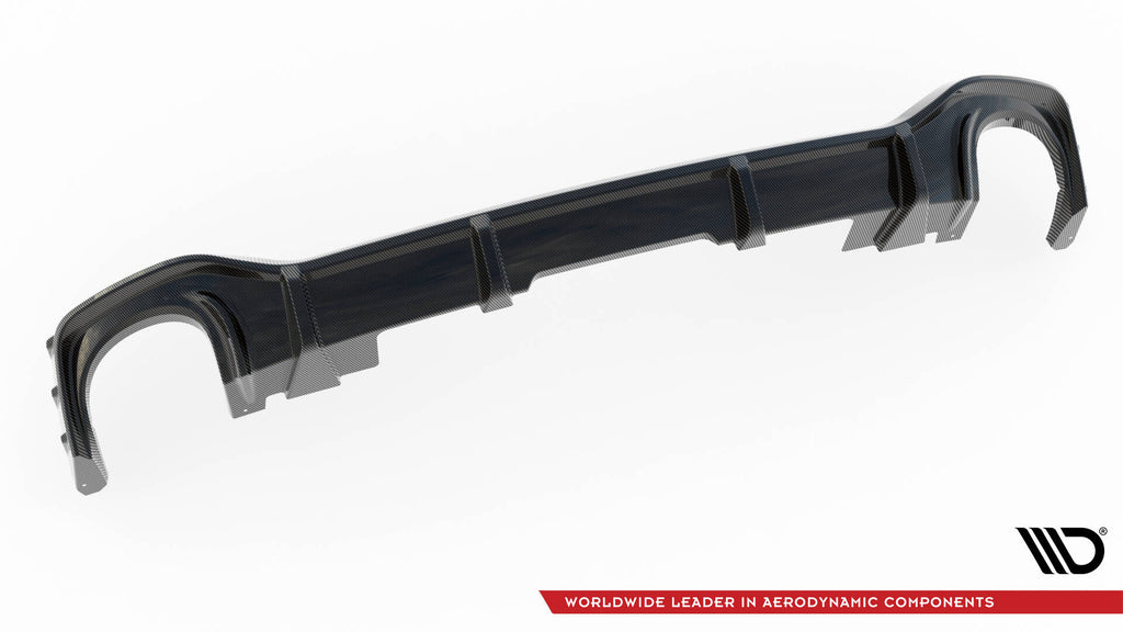 Maxton Design Prepreg Carbon Fiber Diffusor Heck Ansatz passend für Audi RSQ8 Mk1