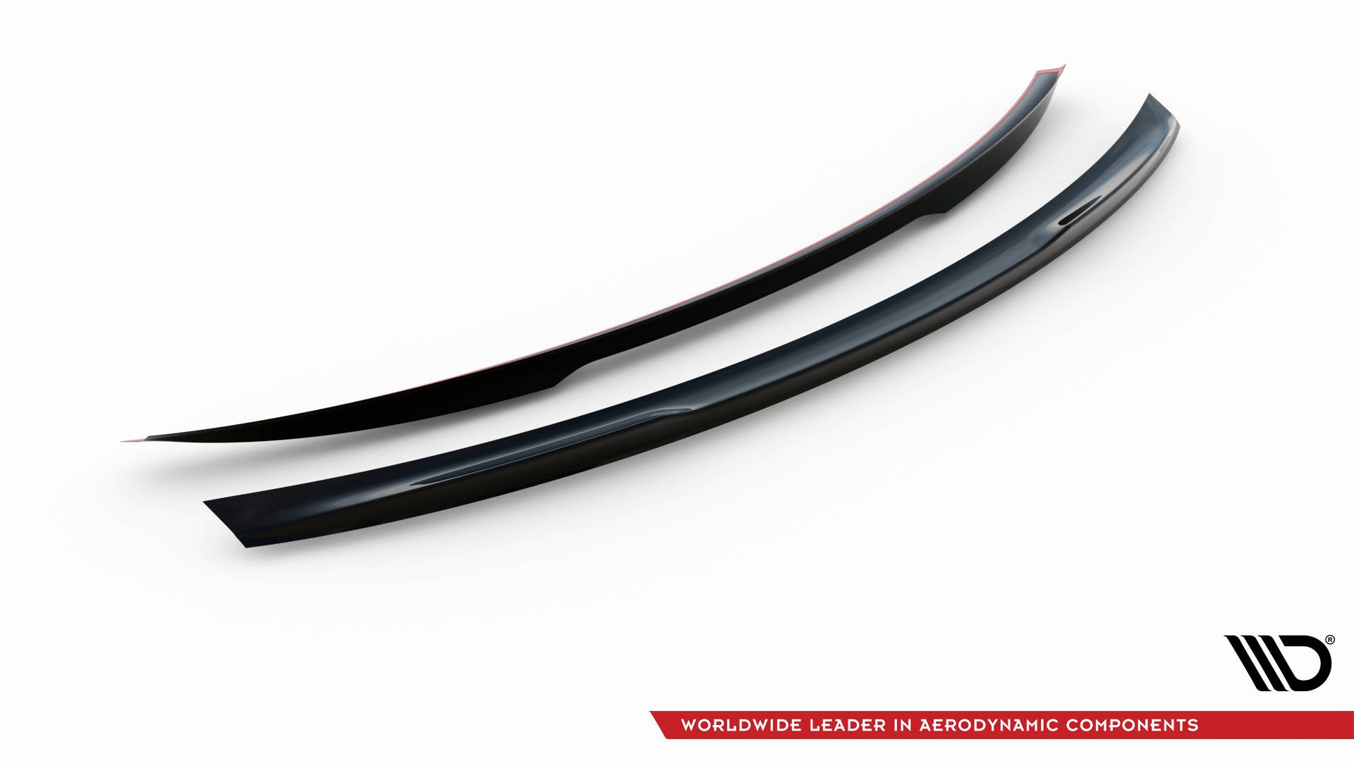 Maxton Design Spoiler CAP 3D passend für Mercedes-Benz S AMG-Line W223 schwarz Hochglanz