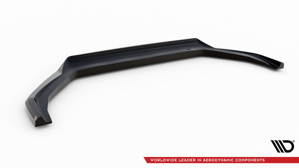 Maxton Design Street+ Spoilerlippe Front Ansatz passend für Peugeot Expert Mk3 schwarz Hochglanz