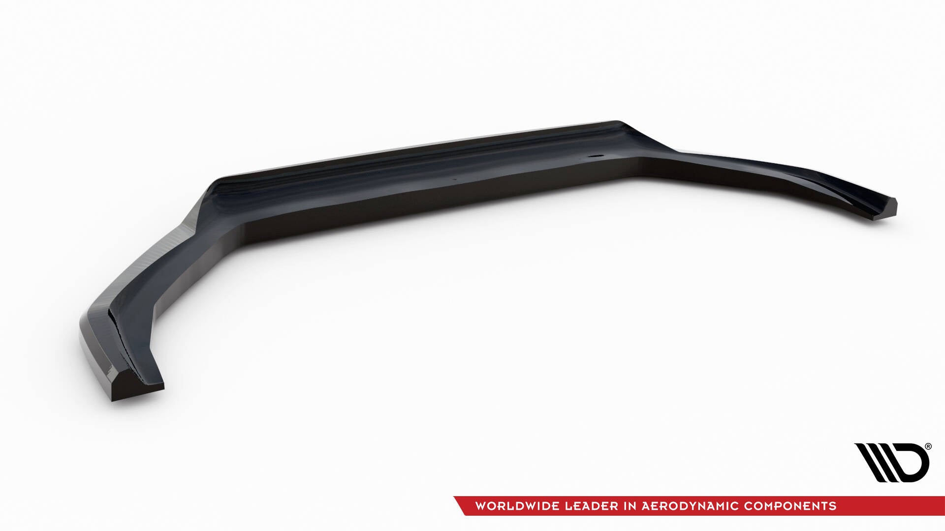 Maxton Design Street+ Spoilerlippe Front Ansatz passend für Peugeot Expert Mk3 schwarz Hochglanz