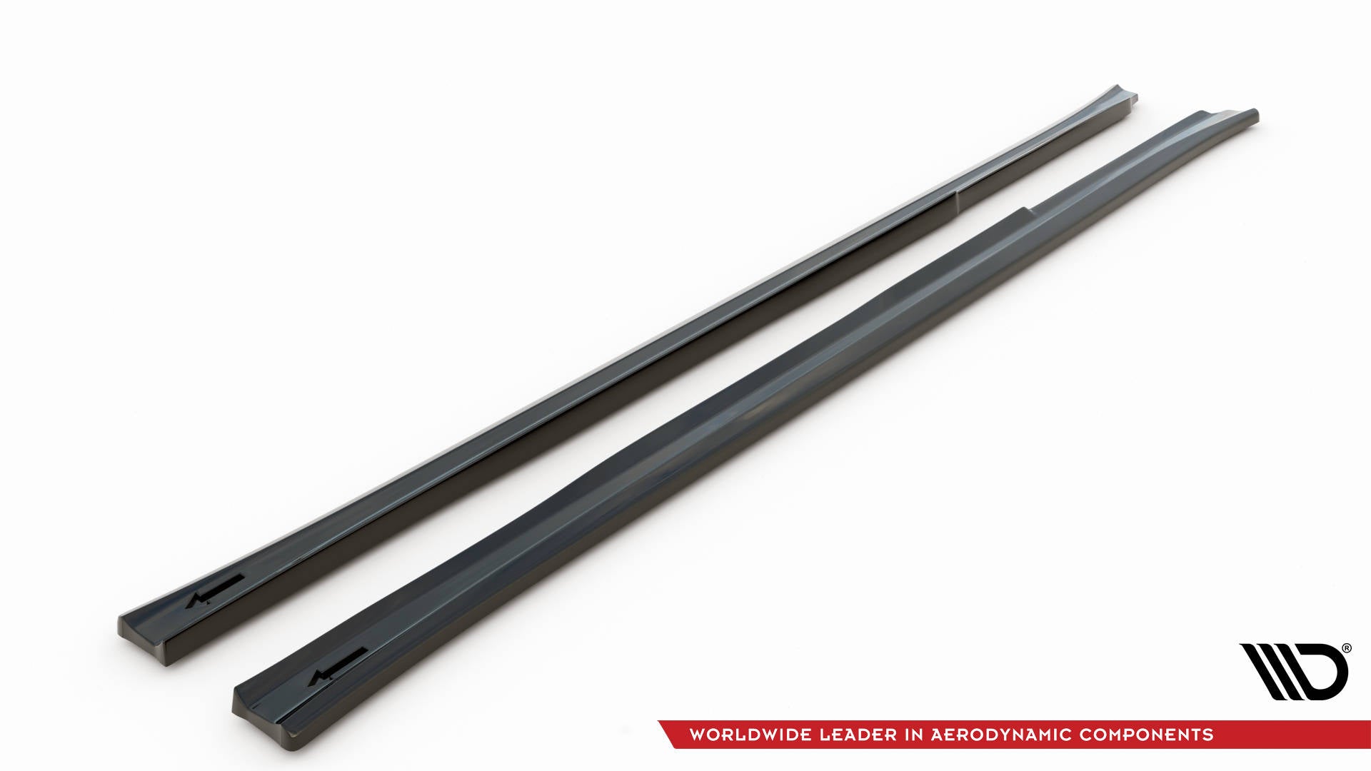 Maxton Design Street+ Seitenschweller Leisten passend für V.1 passend für BMW X3 M40d / M40i / M-Paket G01 schwarz Hochglanz