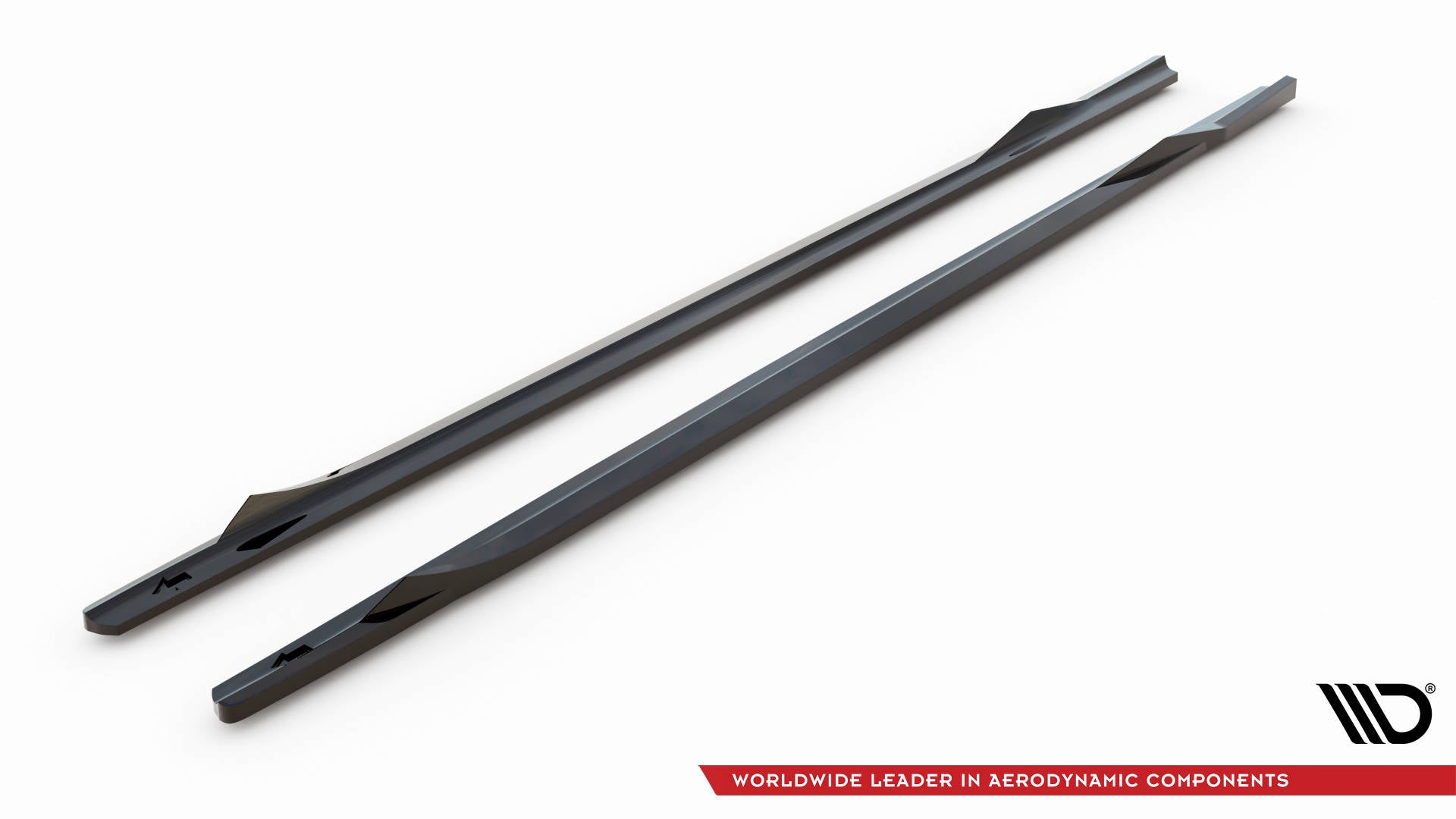 Maxton Design Street+ Seitenschweller Leisten V.2 passend für BMW 2 Coupe M-Paket / M240i G42 schwarz Hochglanz