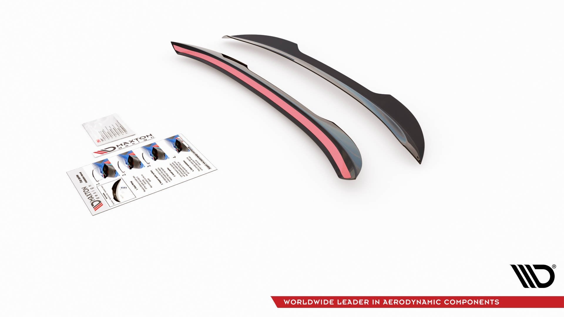 Maxton Design Spoiler CAP V.2 passend für Alfa Romeo Giulietta schwarz Hochglanz