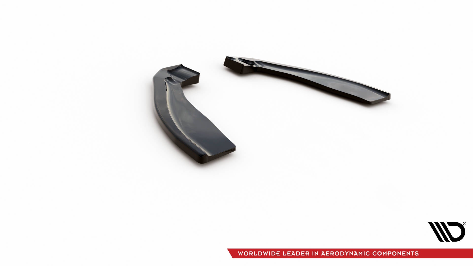 Maxton Design Heck Ansatz Flaps Diffusor passend für BMW X6 M F86 schwarz Hochglanz