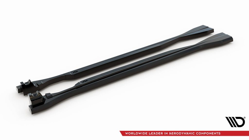 Maxton Design Street+ Seitenschweller Leisten passend für Alfa Romeo Tonale Mk1 schwarz Hochglanz