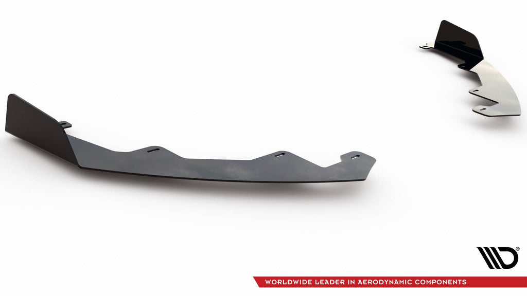 Maxton Design Flaps Audi RS3 8V Sportback schwarz Hochglanz für Audi A3