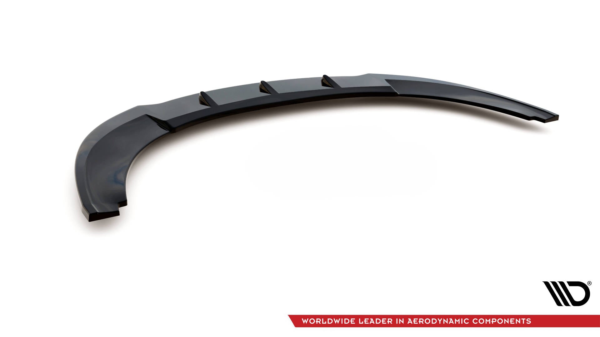 Maxton Design Street+ Spoilerlippe Front Ansatz passend für SEAT LEON MK2 CUPRA FR (vor Facelift) schwarz Hochglanz