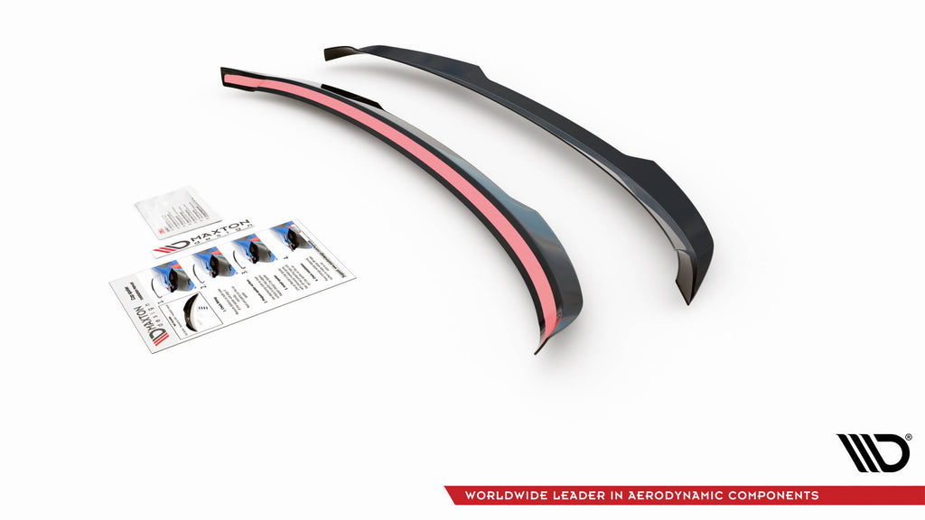 Maxton Design Spoiler CAP passend für Seat Ibiza FR/ Standard Mk5 schwarz Hochglanz