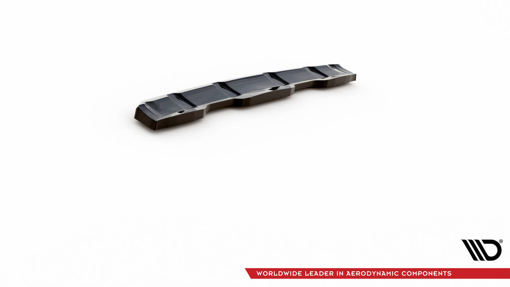 Maxton Design Heckansatz Volvo XC60 R-Design Mk1 Facelift schwarz Hochglanz für Volvo XC60 Mk1 Facelift