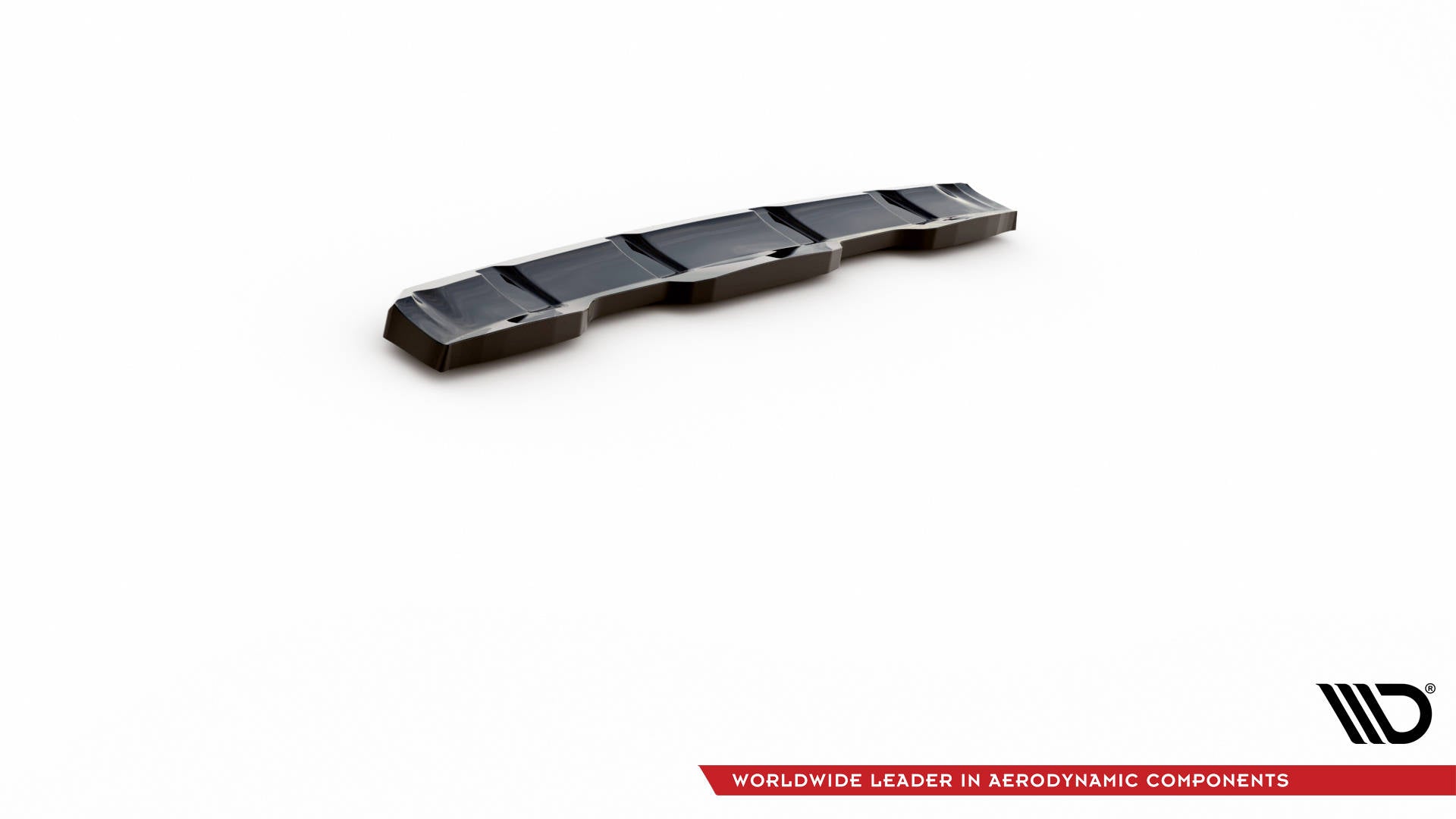 Maxton Design Heckansatz Volvo XC60 R-Design Mk1 Facelift schwarz Hochglanz für Volvo XC60 Mk1 Facelift