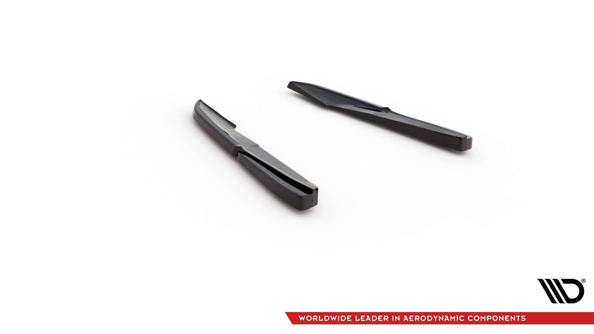 Maxton Design Heck Ansatz Flaps Diffusor passend für Audi S5 Sportback / Coupe F5 Facelift schwarz Hochglanz
