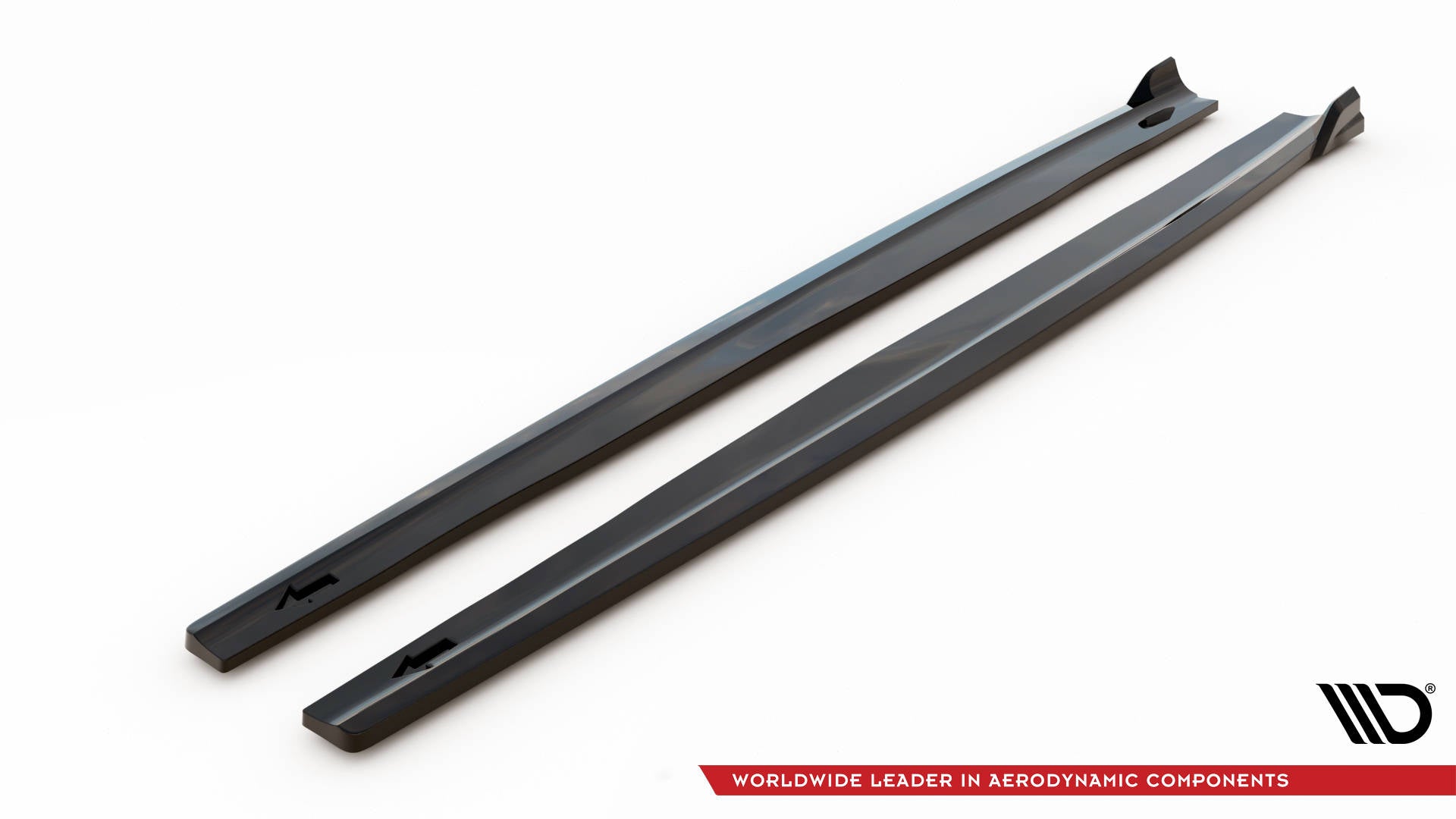 Maxton Design Street+ Seitenschweller Leisten passend für BMW X3 M-Paket F25 schwarz Hochglanz
