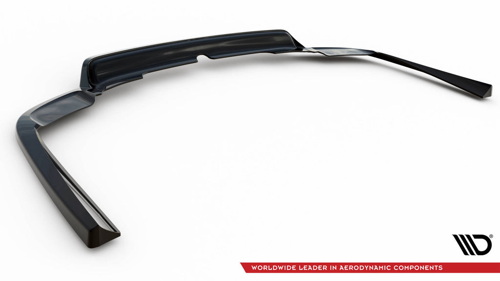 Maxton Design Street+ Mittlerer Diffusor RACE passend für Volvo XC90 R-Design Mk2 / Mk2 Facelift schwarz Hochglanz