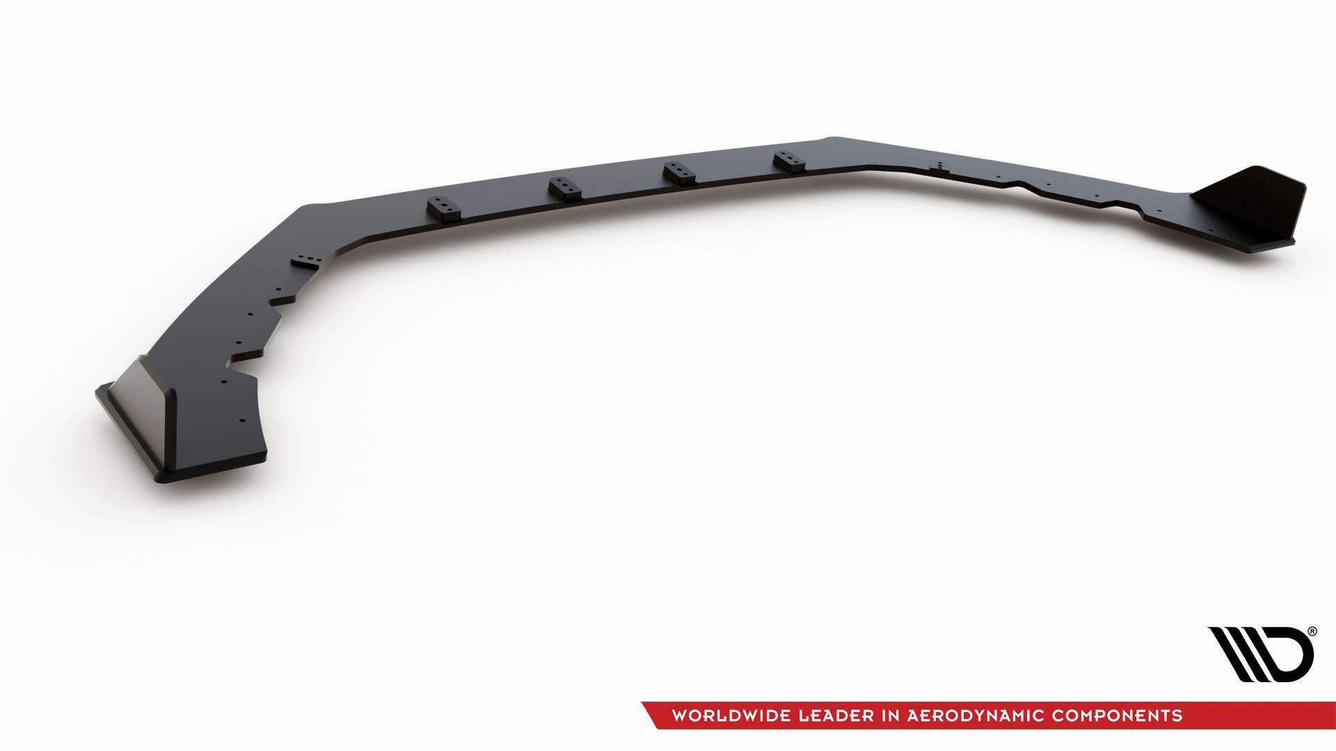 Maxton Design Street Pro Street+ Spoilerlippe Front Ansatz passend für / Frontansatz V.2 Ford Focus RS Mk3