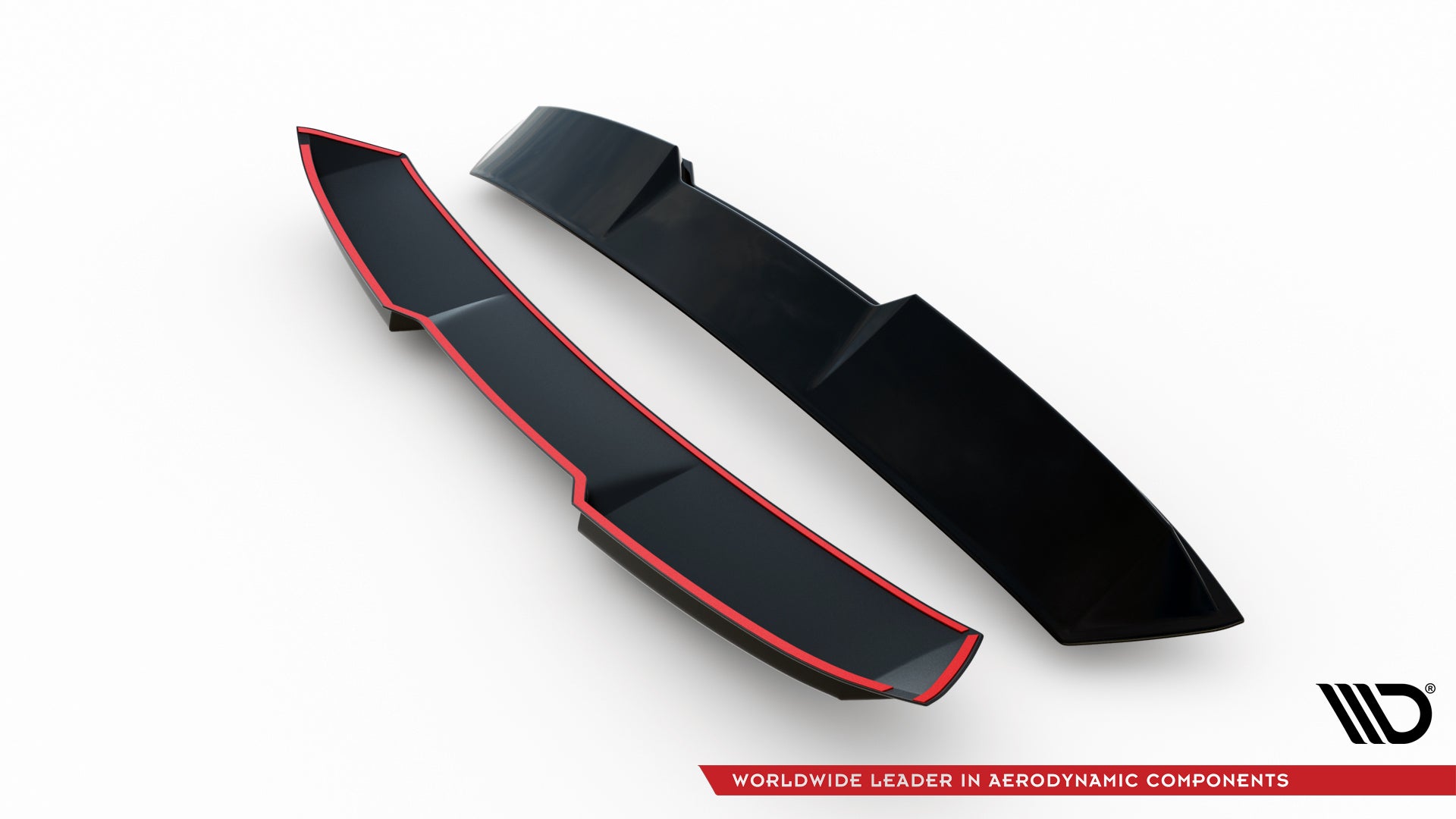 Maxton Design Heckscheiben Spoiler passend für Subaru BRZ Mk2 schwarz Hochglanz