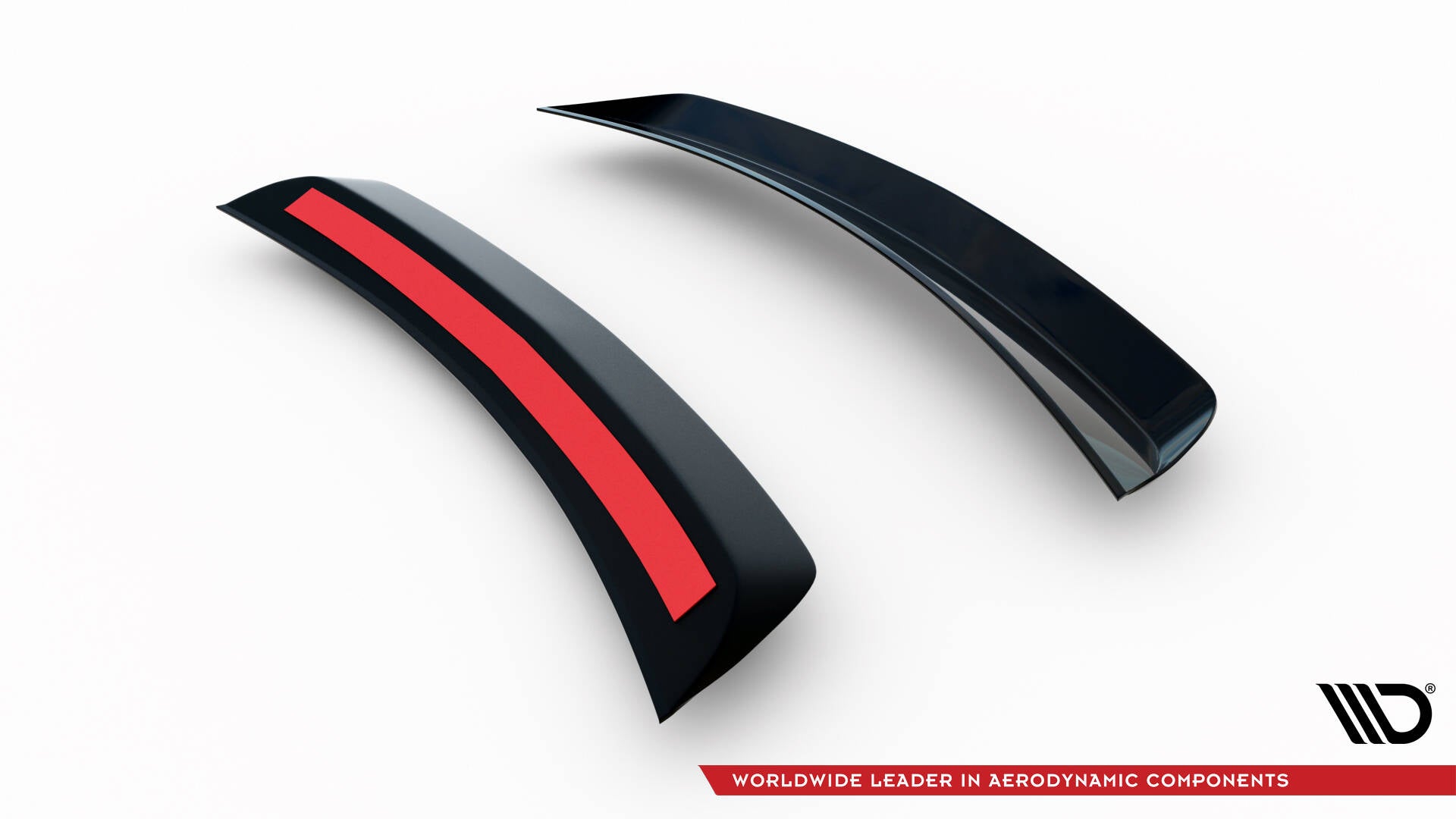 Maxton Design Spoiler CAP passend für Porsche Boxster 987 schwarz Hochglanz