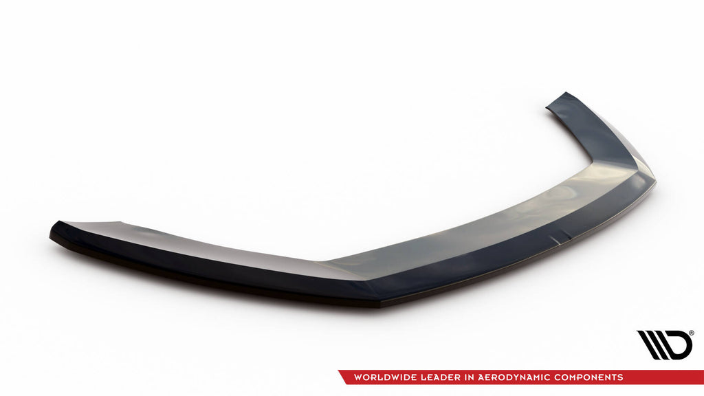 Maxton Design Street+ Spoilerlippe Front Ansatz V.1 passend für Seat Leon Cupra / FR Mk3 FL schwarz Hochglanz