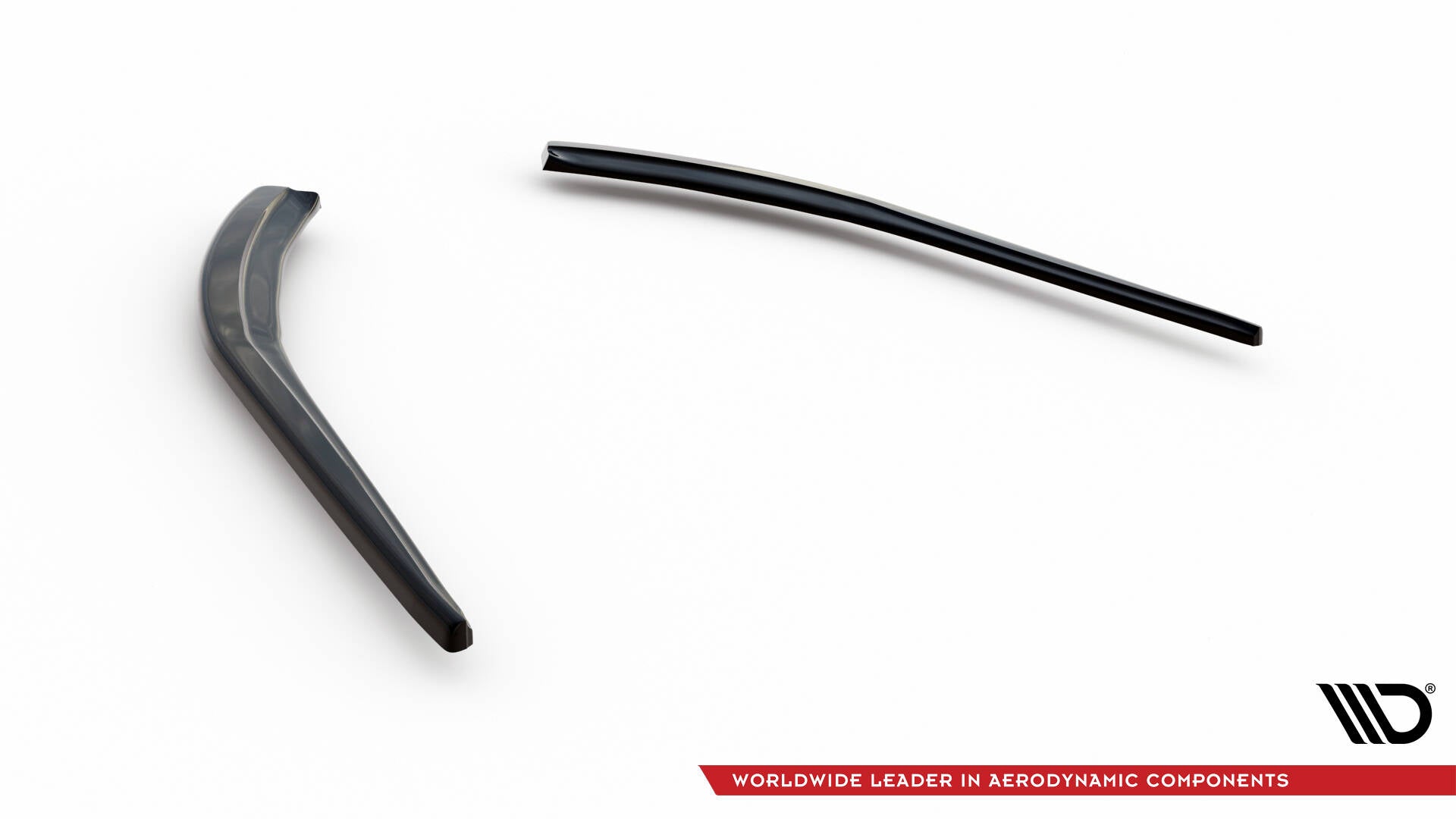 Maxton Design Heck Ansatz Flaps Diffusor passend für Jaguar XE R-Dynamic X760 Facelift schwarz Hochglanz